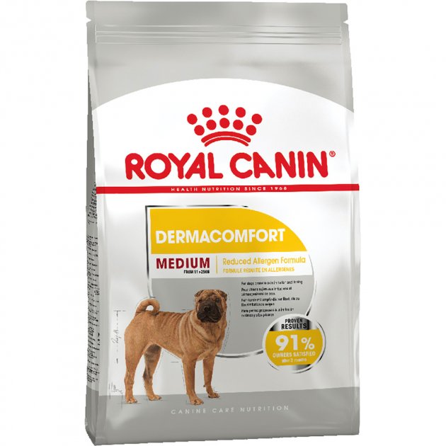 

Сухой корм Royal Canin Medium Dermacomfort для собак средних пород с повышенной чувствительностью кожи старше 12 месяцев 10 кг (3182550773836)