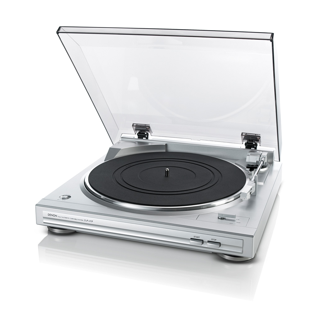 

Проигрыватель виниловых дисков Denon DP-29F (полный автомат с фоно корректором) Silver (art.234587)
