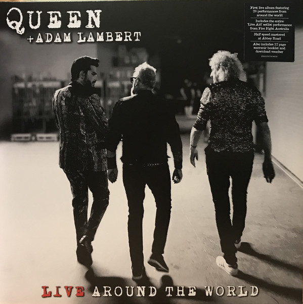 

Виниловая пластинка Queen + Adam Lambert – Live Around The World 2 LP Set 2020 (00602507454654) Emi/EU Mint (art.239637)