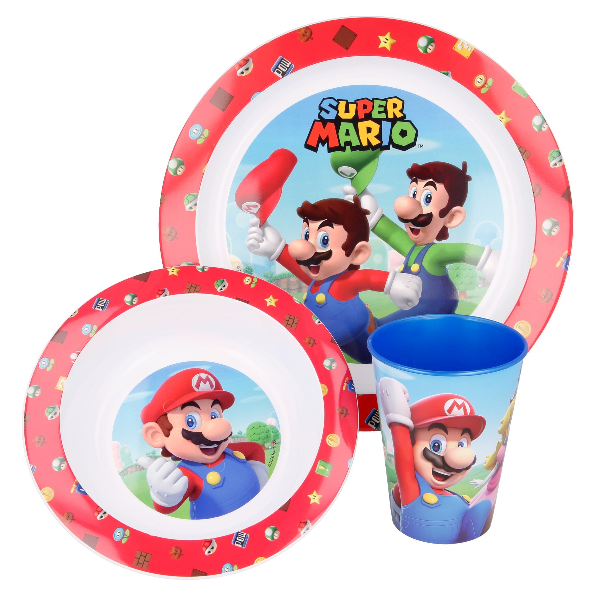 

Набор посуды Stor Super Mario - Mario, Kids Micro Set