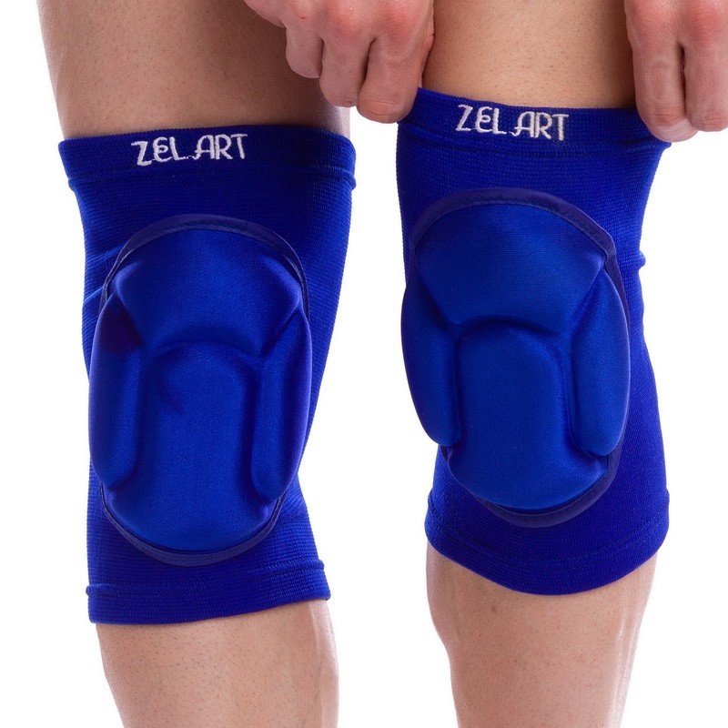 

Наколенники для волейбола Zelart 2шт S синие (BC-1672)