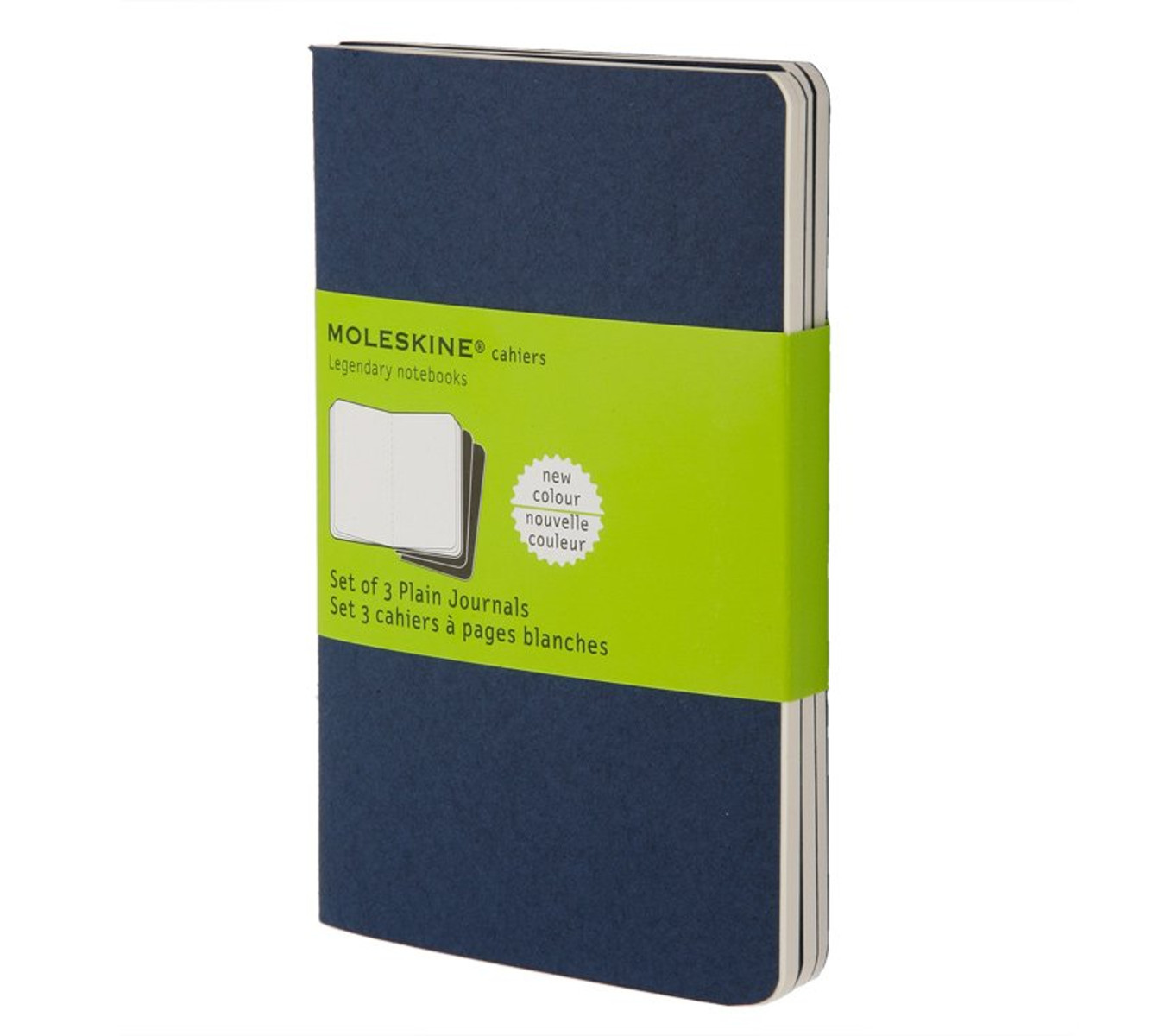 

Записник Moleskine Cahier кишеньковий / Нелінований Синій (9788862931007)