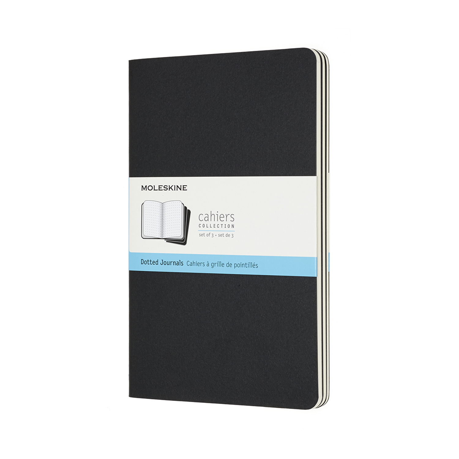 

Записник Moleskine Cahier середній / Точка Чорний (8058341719213)