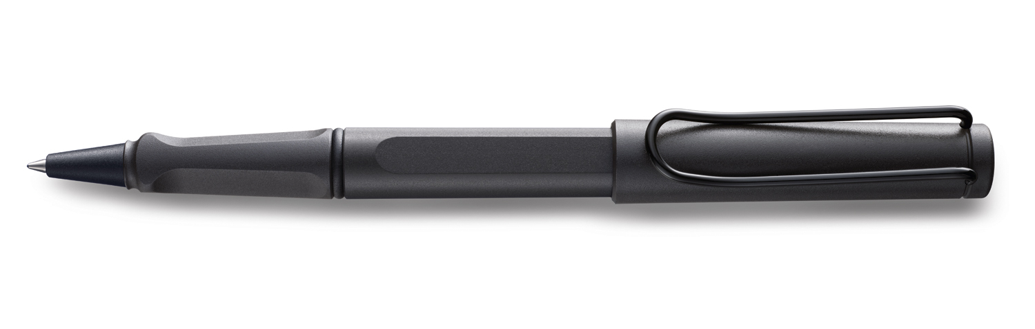 

Ручка-ролер Lamy Safari Матова Чорна / Стрижень M63 1,0 мм Синій [317] (4014519904229)