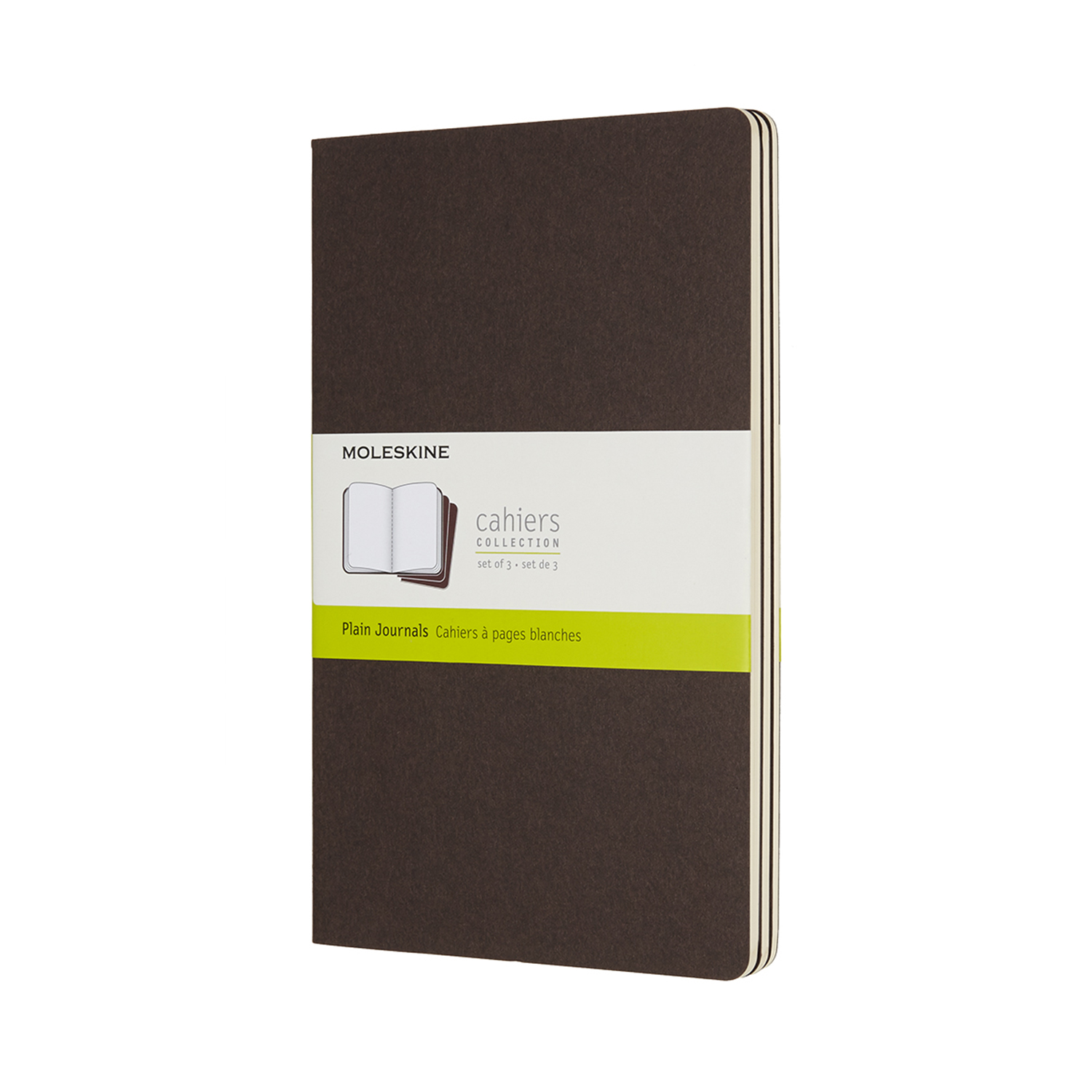 

Записник Moleskine Cahier середній / Нелінований Коричневий (8055002855266)