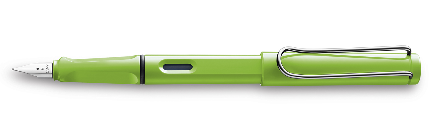 

Чорнильна Ручка Lamy Safari Зелена F / Чорнила T10 Сині [013] (4014519661559)
