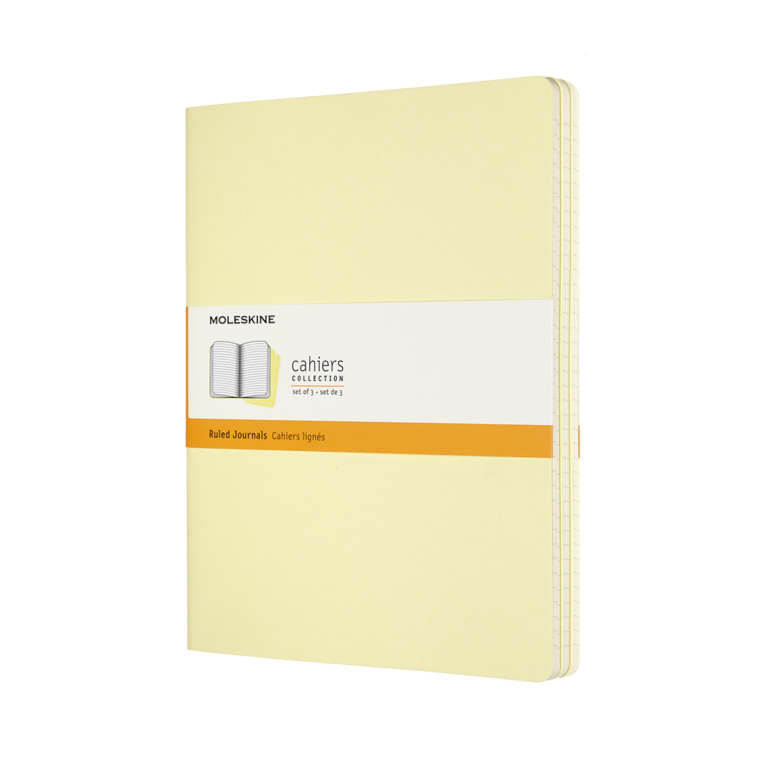 

Записник Moleskine Cahier великий / Лінійка Ніжний Жовтий (8058647629728)