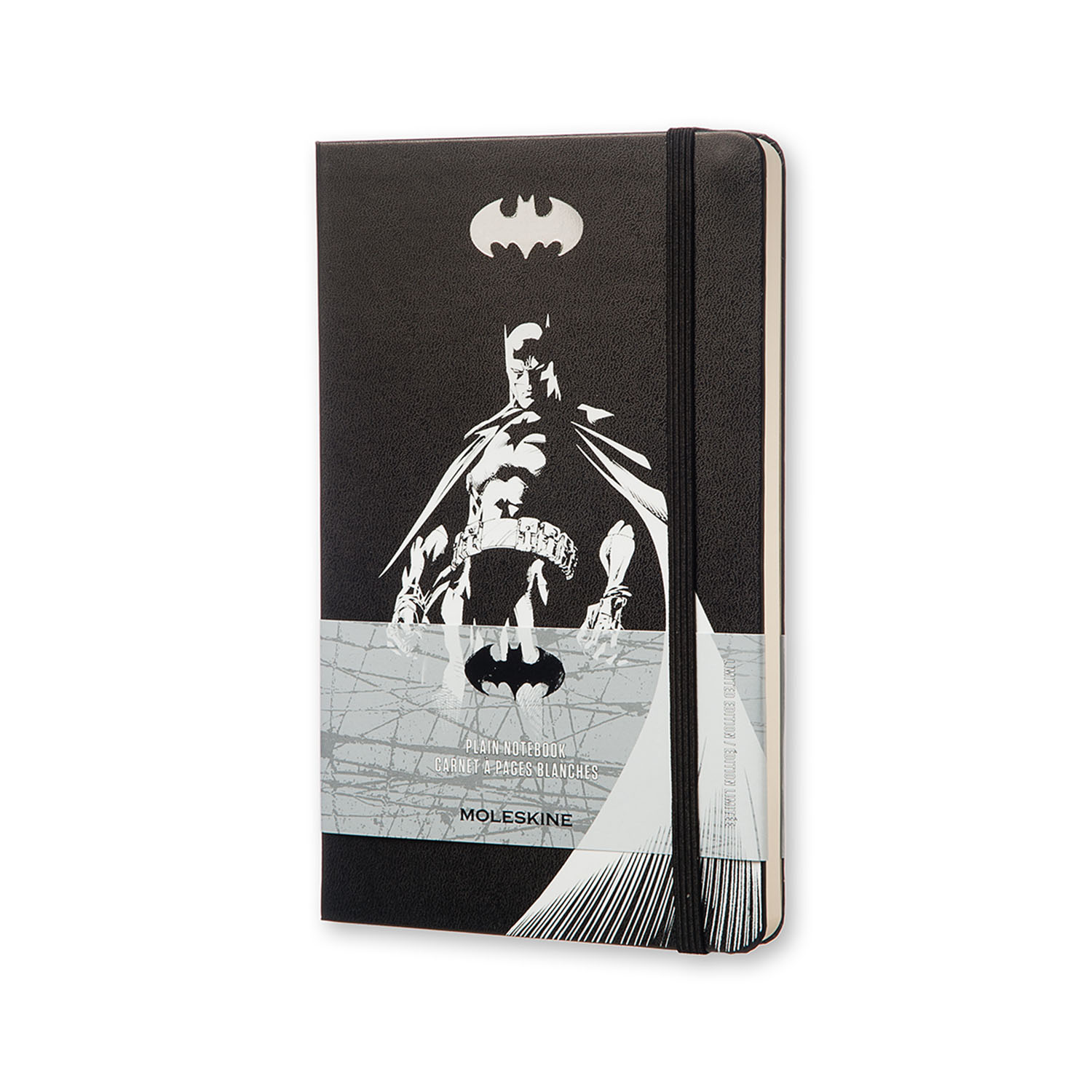 

Записник Moleskine Batman середній / Нелінований Чорний (8052204400942)
