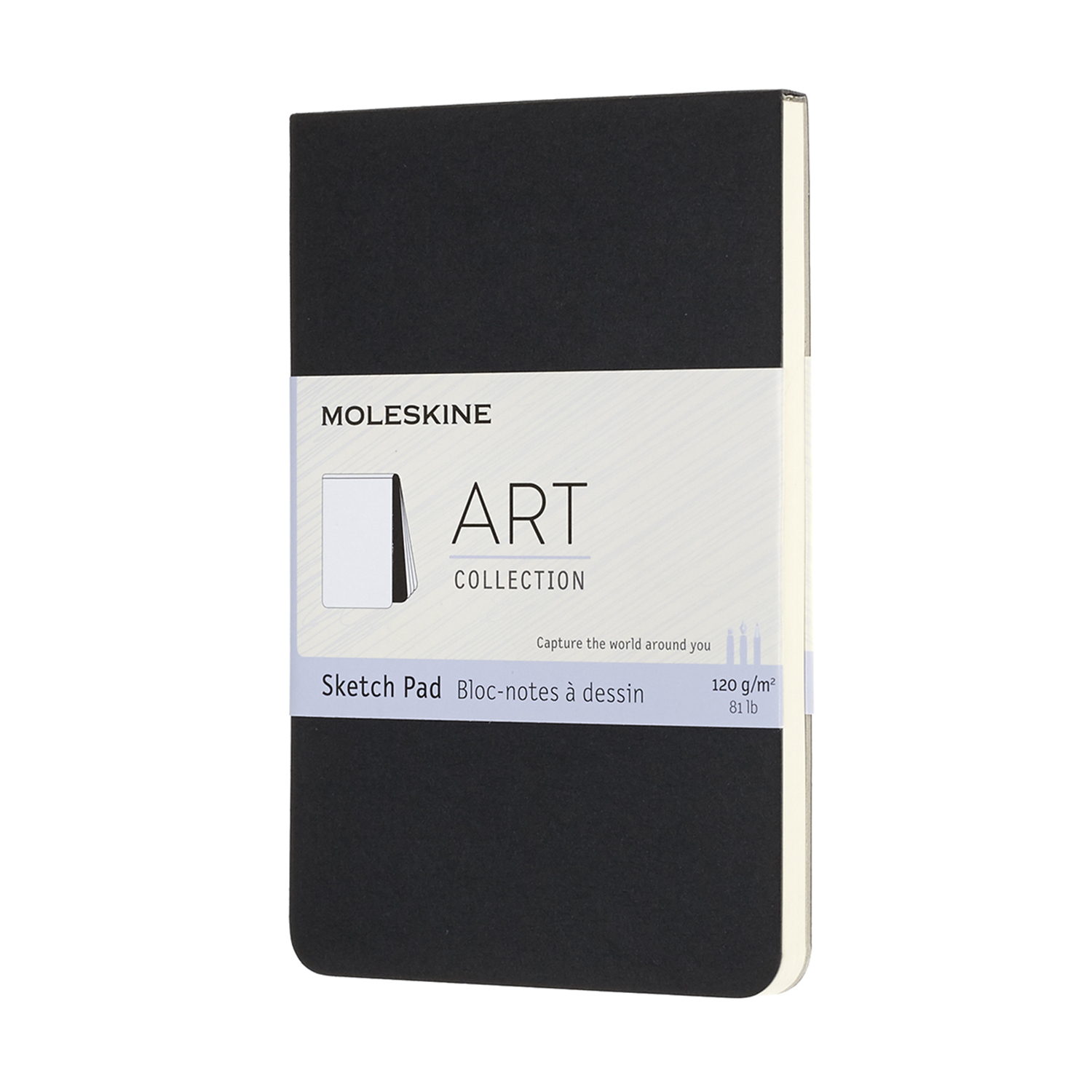 

Записник Moleskine Art Pad кишеньковий / Для нарисів Чорний (8058647626819)