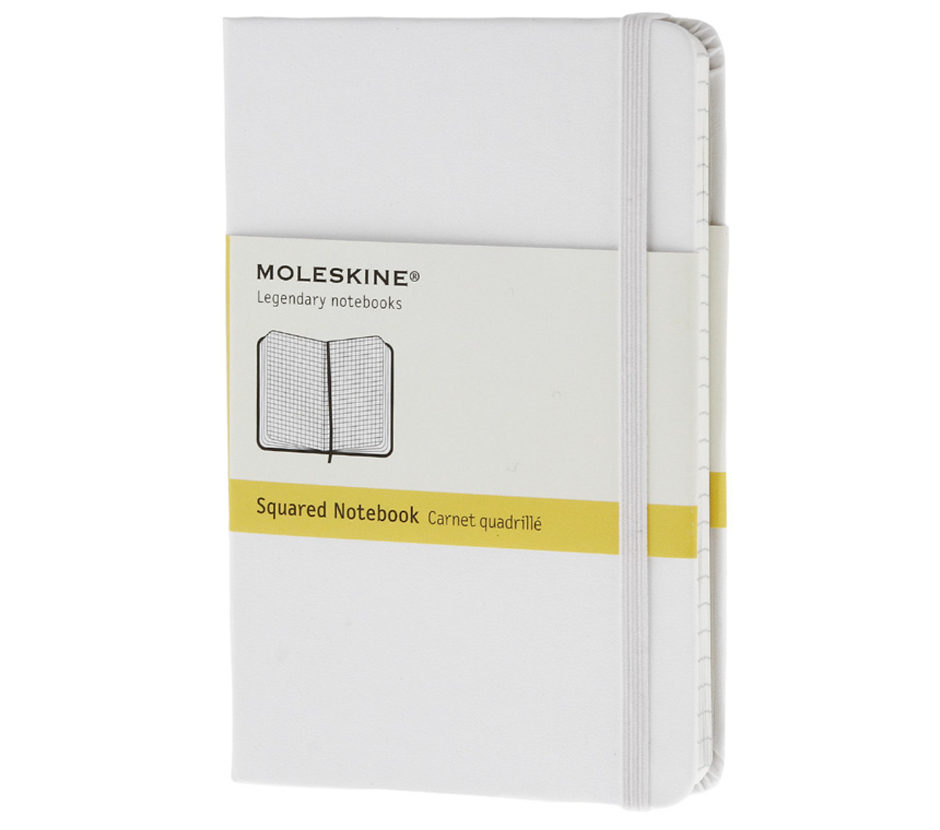 

Записник Moleskine Classic кишеньковий / Клітинка Білий (9788866137184)