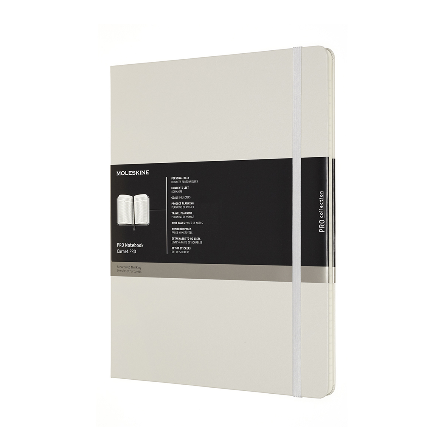 

Записник Недатований Moleskine PRO XXL / Сірий (8058647620879)