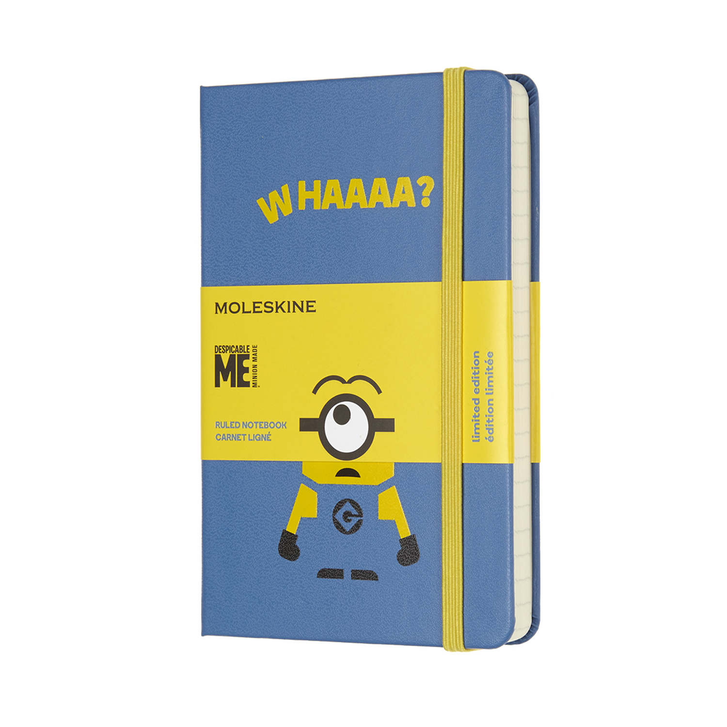 

Записник Moleskine Minions кишеньковий / Лінійка Блакитний (8055002855372)