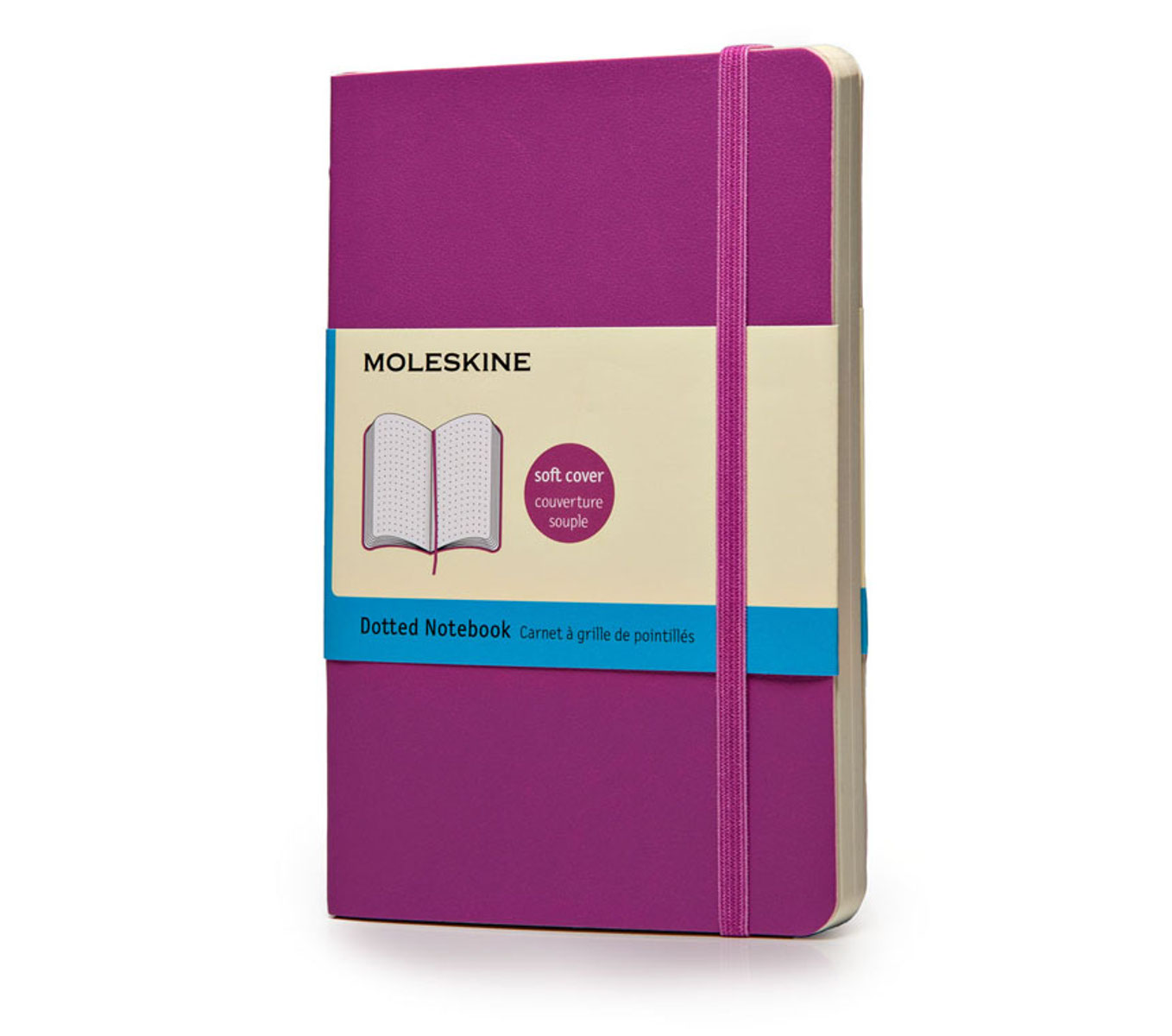 

Записник Moleskine Classic кишеньковий / Точка Рожевий М’який (9788867323562)