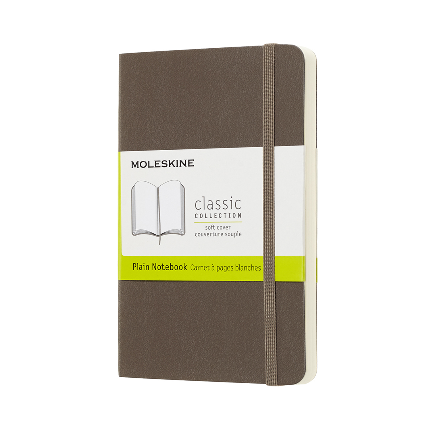 

Записник Moleskine Classic кишеньковий / Нелінований Коричневий М’який (8058341715499)