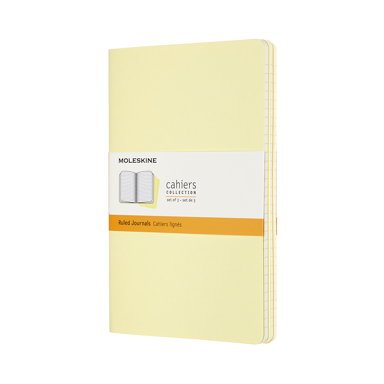 

Записник Moleskine Cahier середній / Лінійка Ніжний Жовтий (8058647629711)