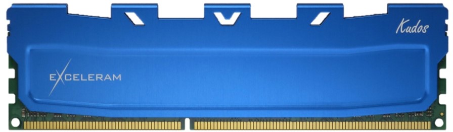 

Оперативная память Exceleram DDR3-1600 8192MB PC3-12800 Blue Kudos (EKBLUE3081611A)