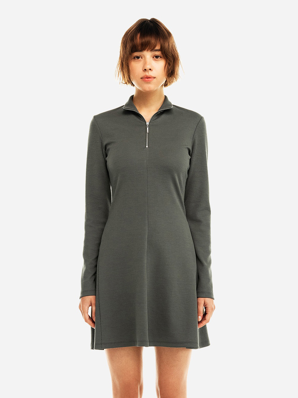 

Платье Befree 2211114506-13  Хаки/Оливковый, Платье Befree 2211114506-13 M Хаки/Оливковый