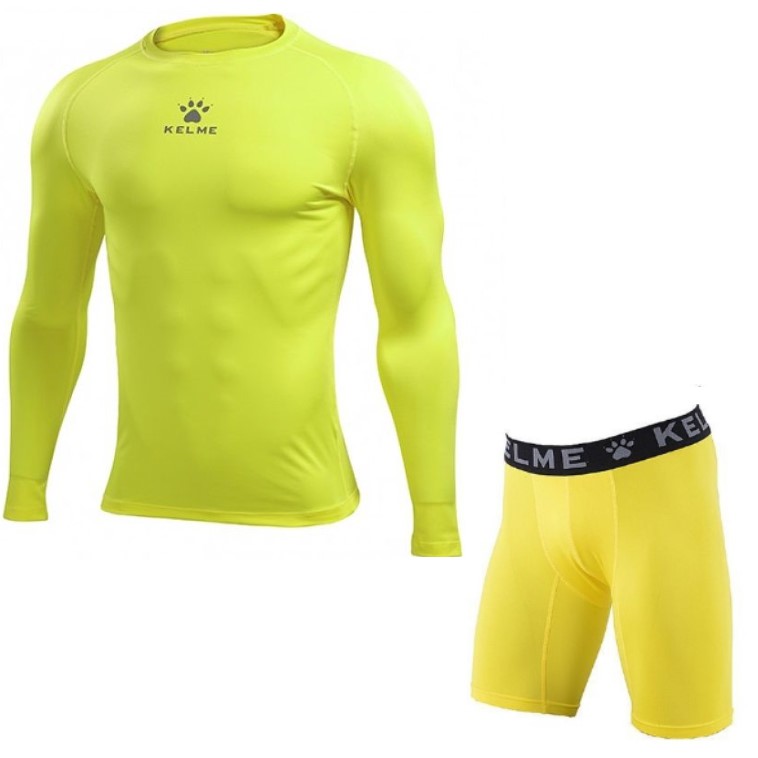 

Комплект термобелья Kelme TEAM салатово-желтый  K15Z705.9905_K15Z706.9700, Комплект термобелья Kelme TEAM салатово-желтый M K15Z705.9905_K15Z706.9700