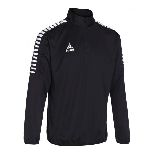 

Тренировочная кофта Select Argentina training sweat 1/2 zip черная 116-122 см 622710-010