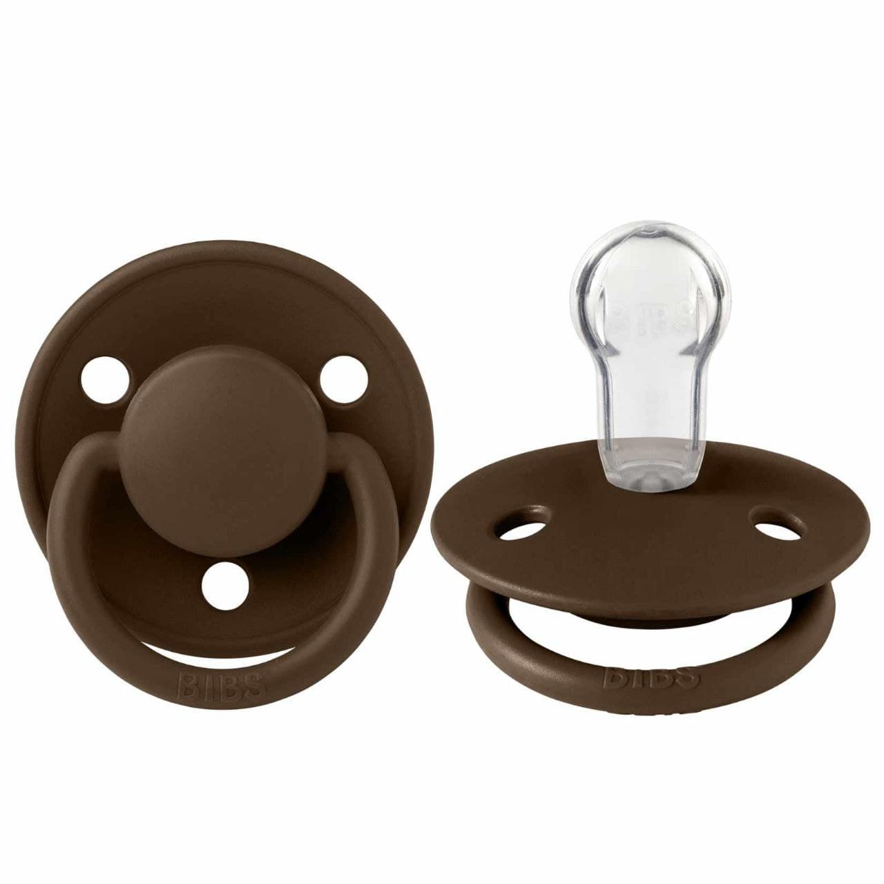 

Пустушка BIBS De Lux Silicone Coffee Mocha Кава Мокка - 0-36 міс.
