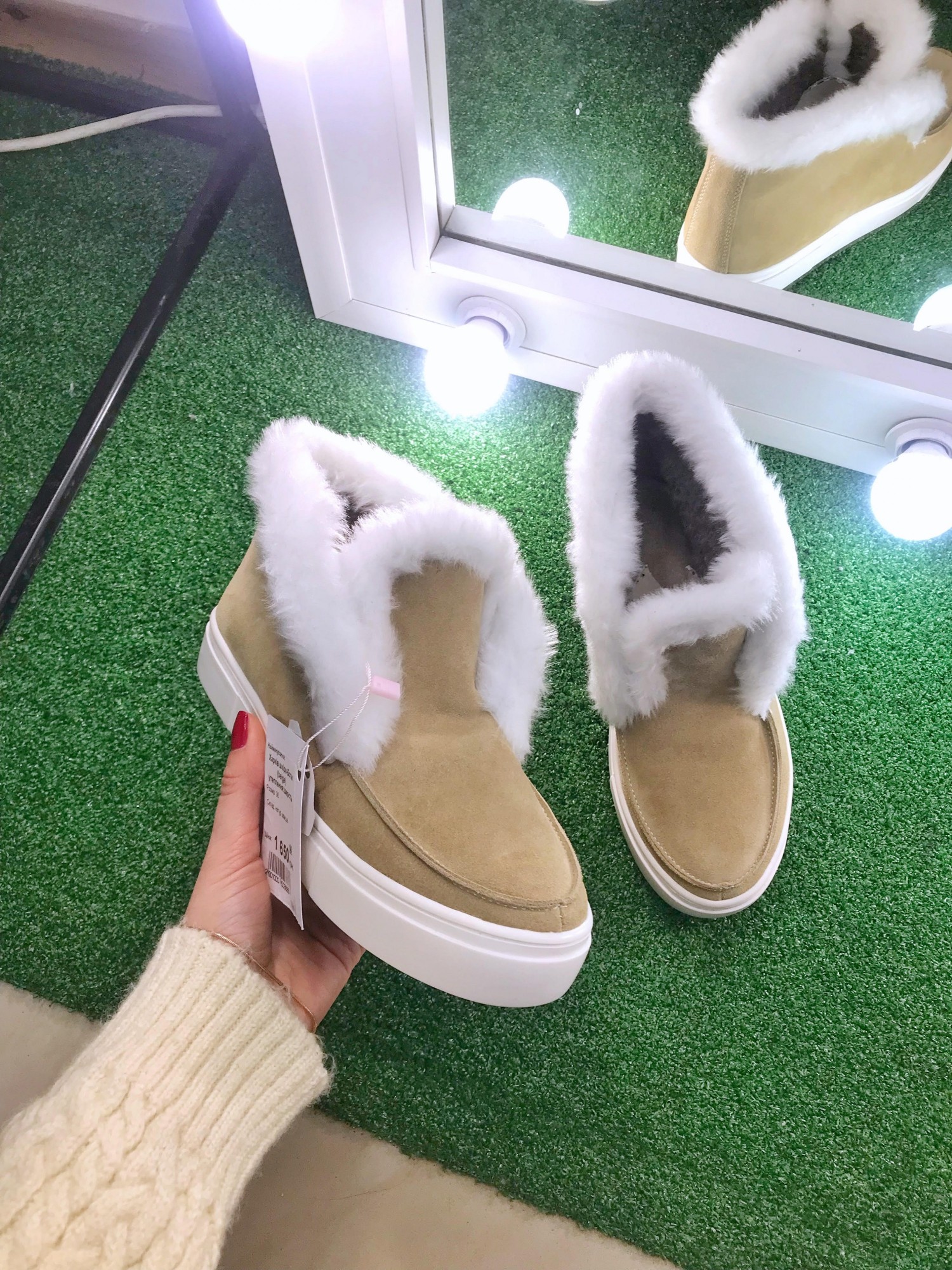 

Ботинки TR24 Molly натуральная замша beige 36 23,5 см