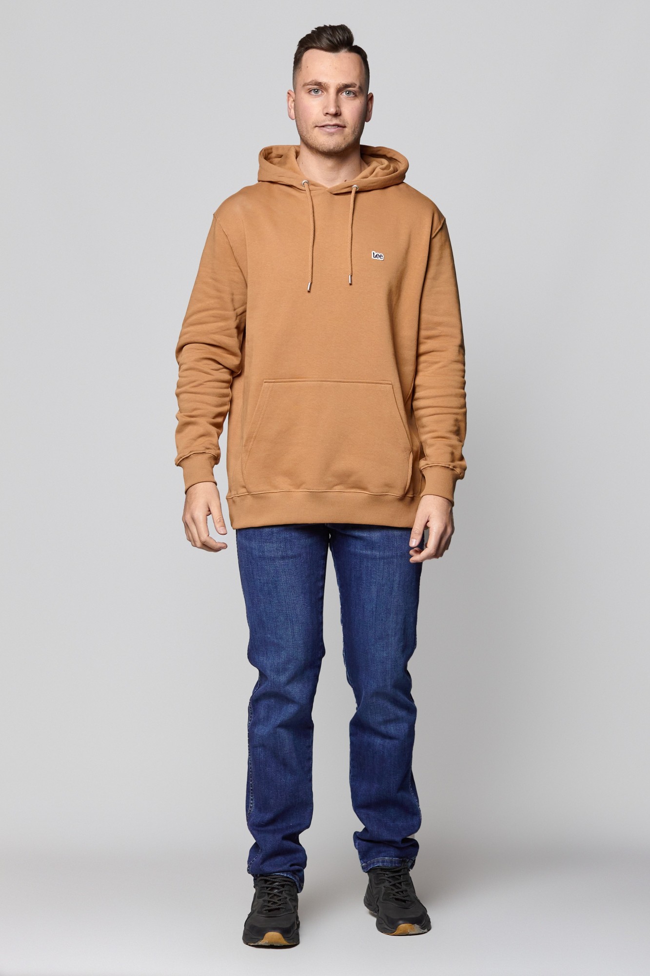 

Худи Lee Plain Hoodie Regular Fit Коричневый -00, Худи Lee Plain Hoodie Regular Fit Коричневый S-00