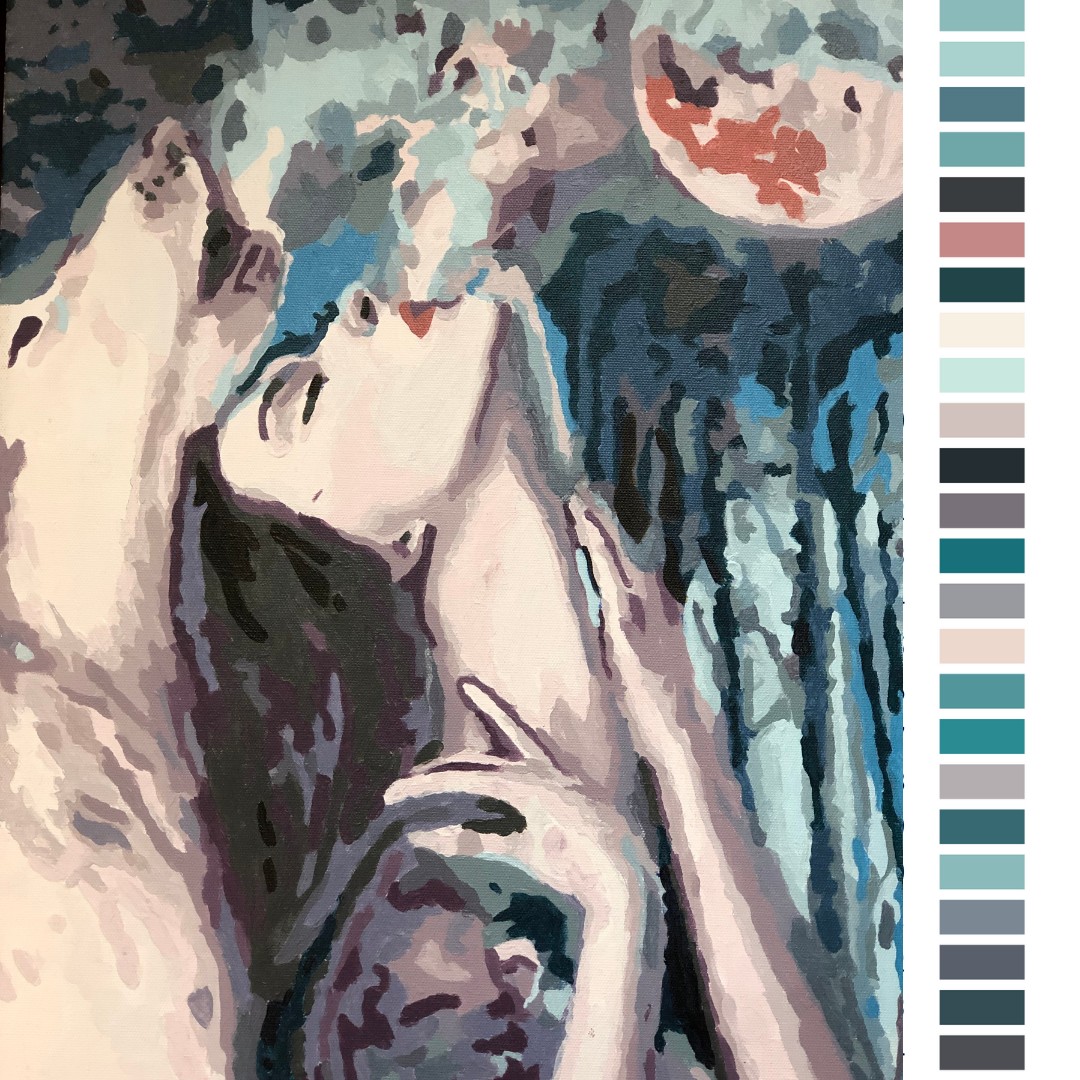 

Картина по номерам Artmeditation Бегущая с волками 40х50 см сложность 5/5