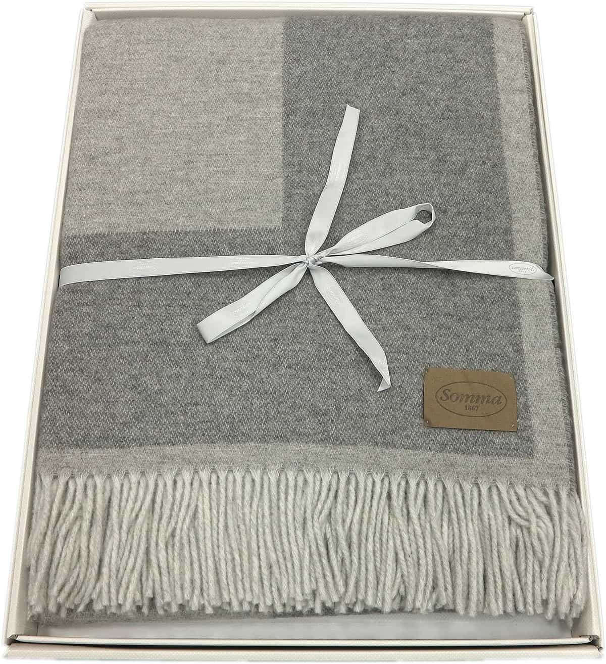 

Плед Somma GOLD JACQUARD THROW 130x180см Серый 40 22669 130 180 56