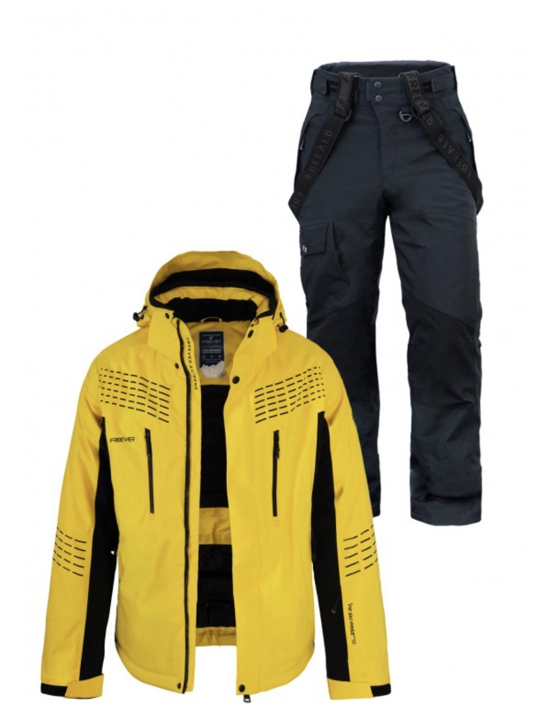 

Костюм лыжный мужской FR желто-черный  (21681-5921, Костюм лыжный мужской FR желто-черный S (21681-5921)