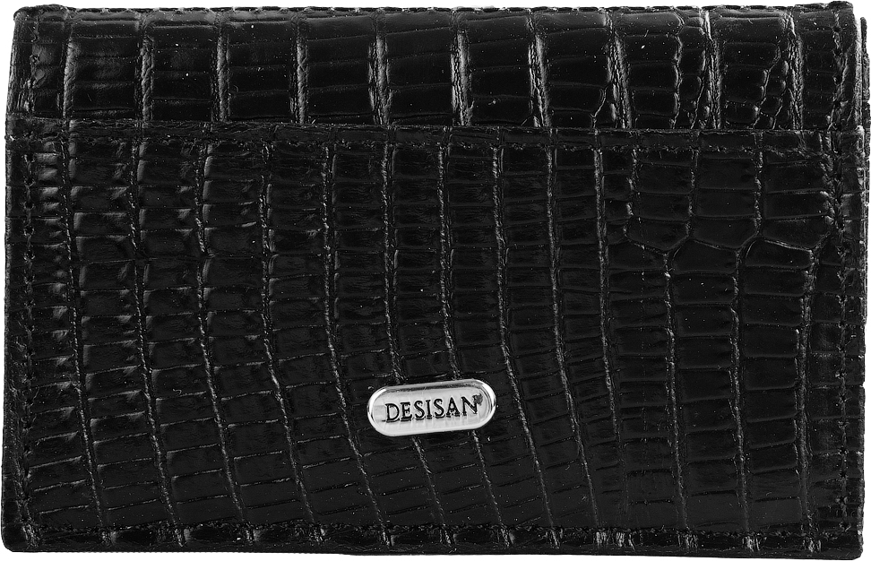 

Мужская кожаная кредитница Desisan SHI905-143 Черная