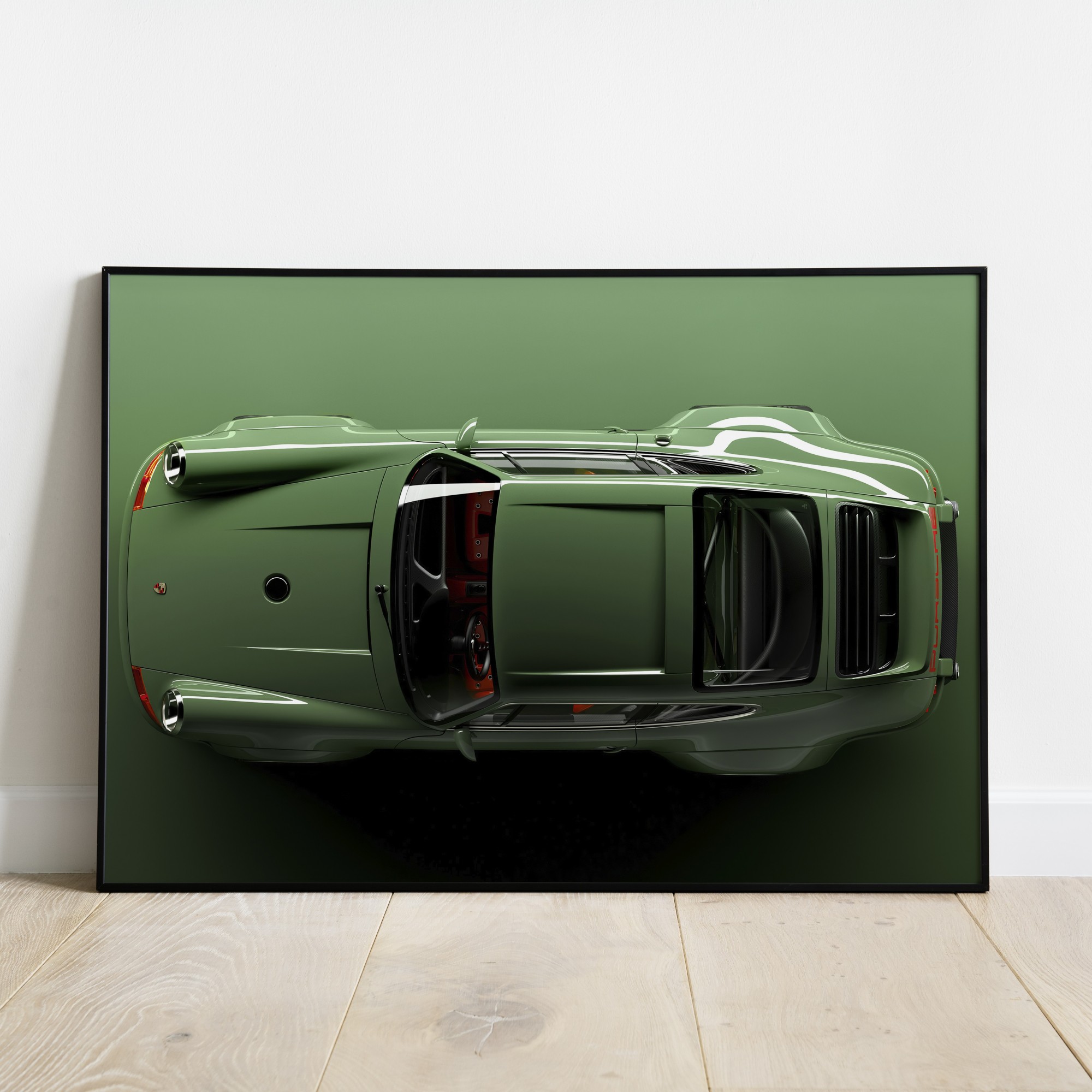 

Постер HELLO Posters Porsche 50х70 см в рамке