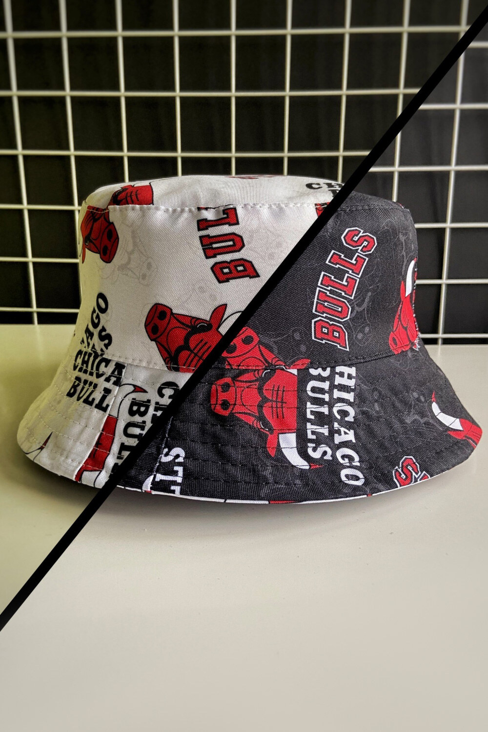 

Панамка VDLK двухсторонняя CHICAGO BULLS Черный
