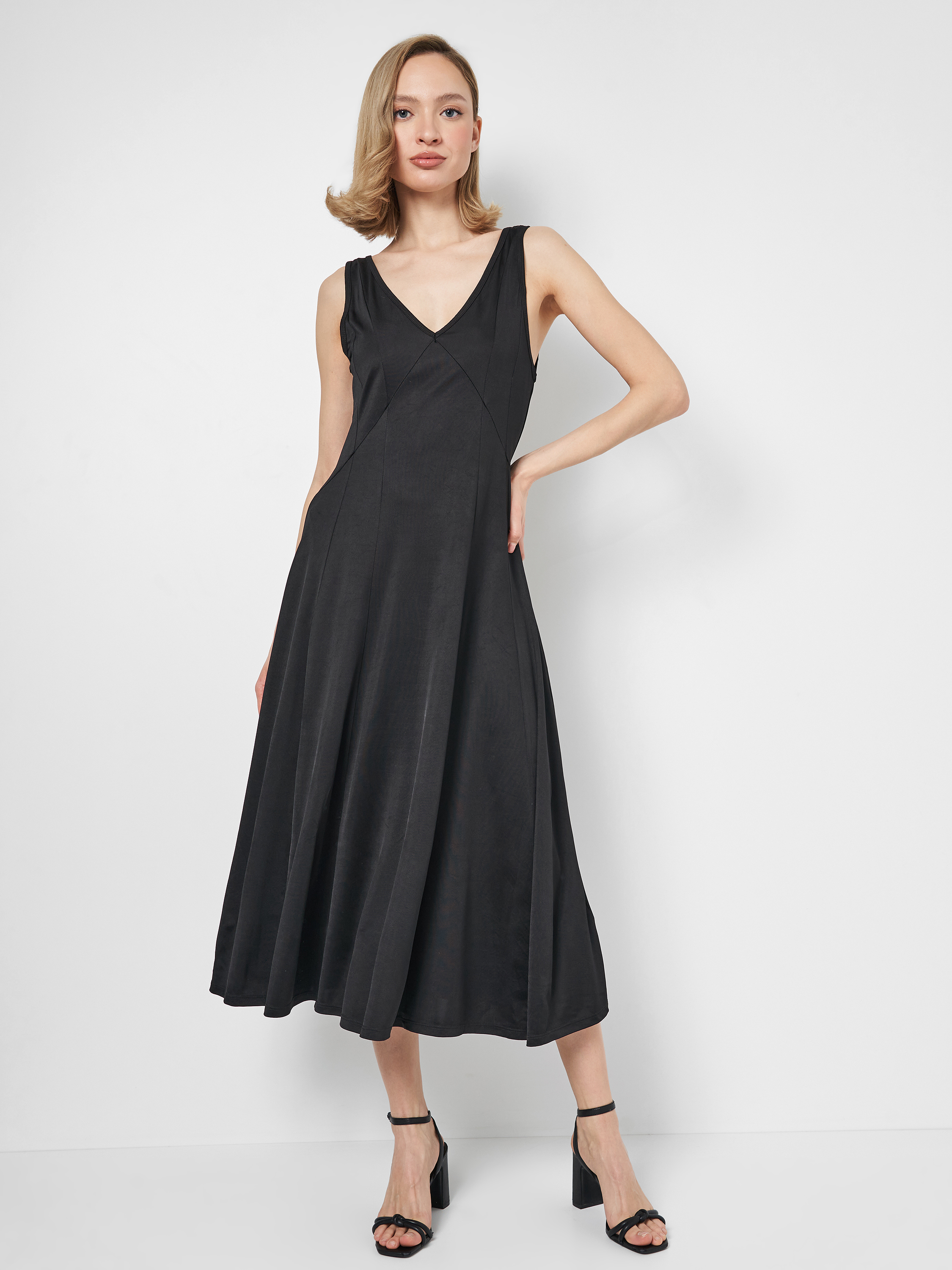

Платье H&  черный 1012877621, Платье H&M M черный 1012877621