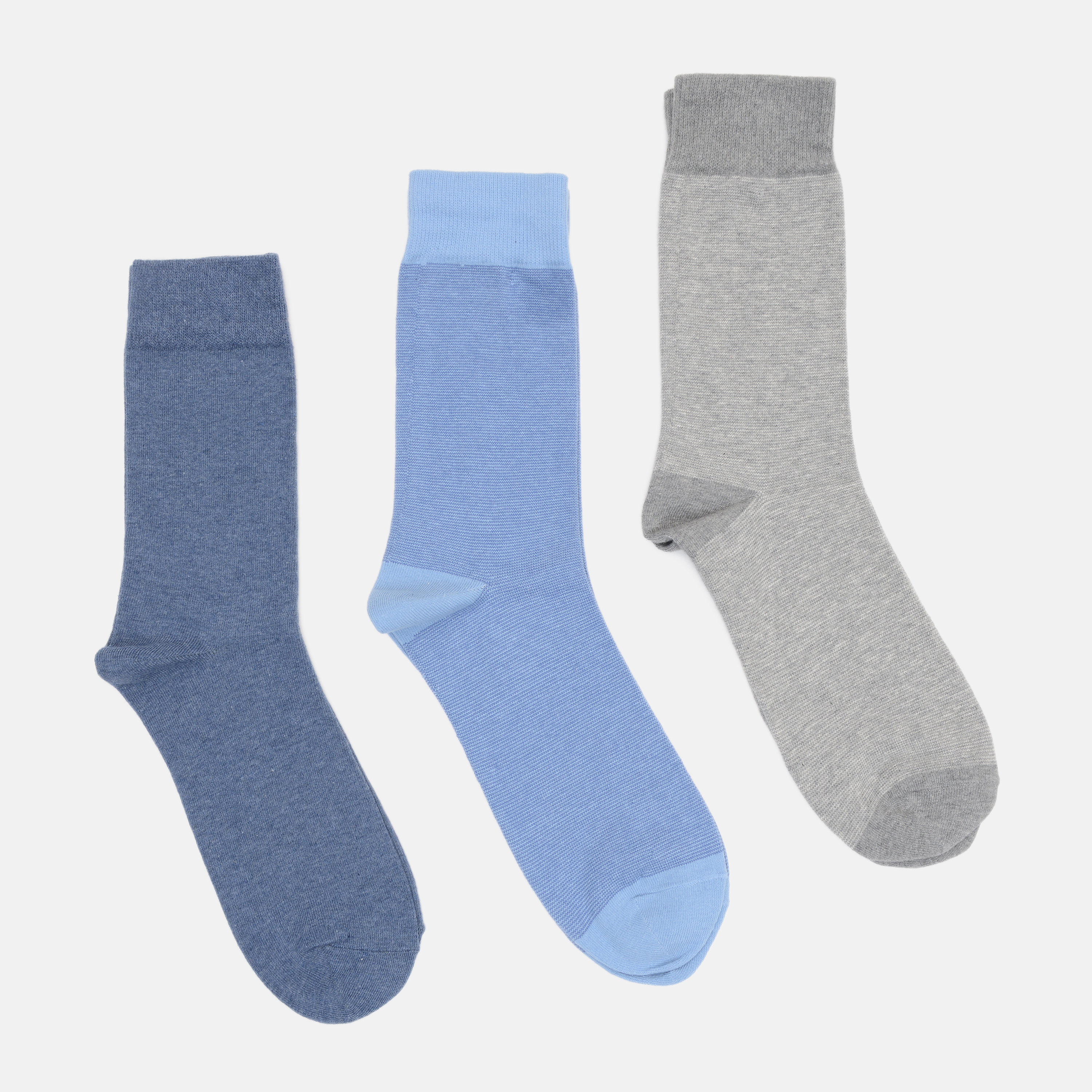 

Носки (3 пары) C&A   синий, серый 1609882032, Носки (3 пары) C&A 43 46 синий, серый 1609882032