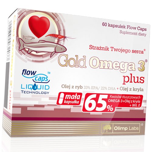 

Gold Omega 3 Plus Olimp Nutrition 60 капсул (567854)