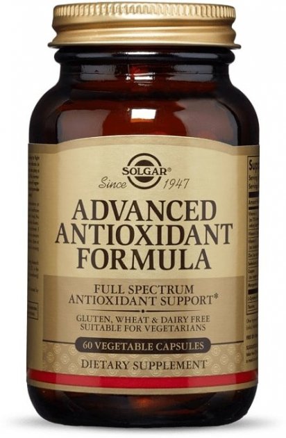 

Натуральные добавки Solgar Advanced Antioxidant Formula 60 капсул (441091)