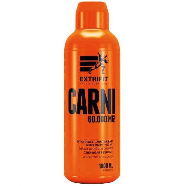 

L-карнитин Extrifit Carni Liquid 60000 mg 1000 мл Персик (6356156)