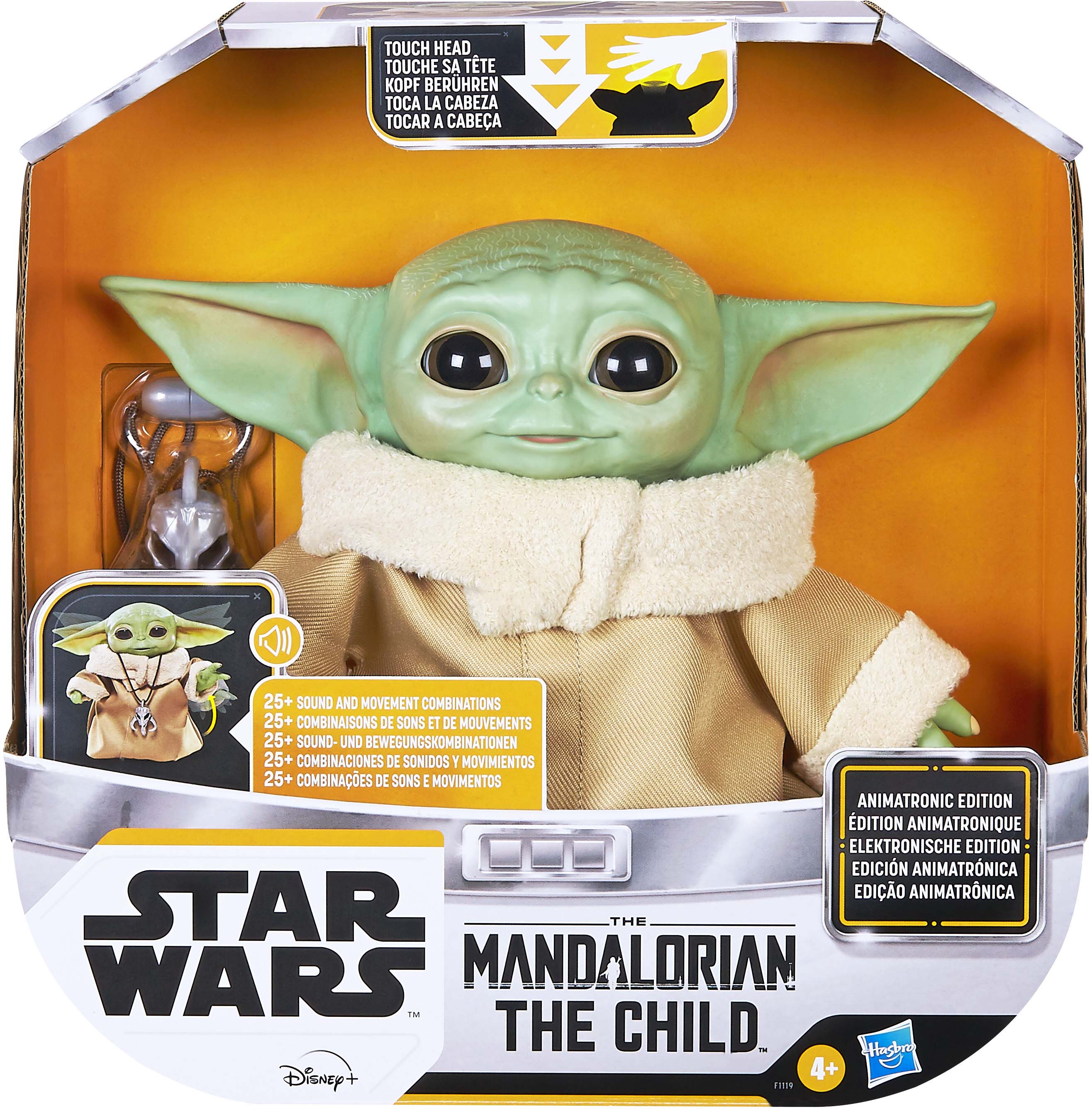 

Интерактивная игрушка Hasbro Star Wars: Мандалорец малыш Йода (F1119) (331364956)
