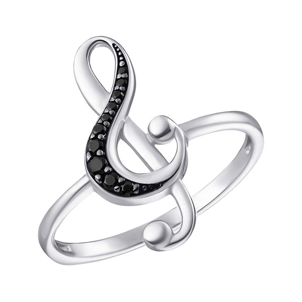 

Серебряное кольцо с фианитами 000149561 18.5 размера