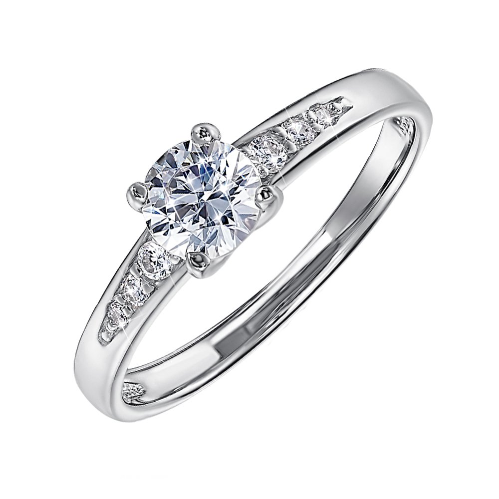 

Кольцо в белом золоте Мюриэл с фианитами S Zirconia 000126281 15.5 размера
