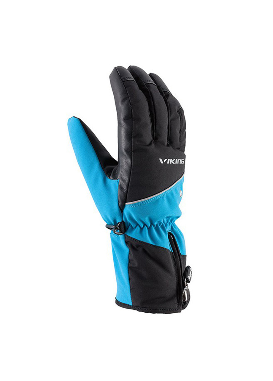 

Перчатки горнолыжные Viking Crispin 8 (M) Черный с синим