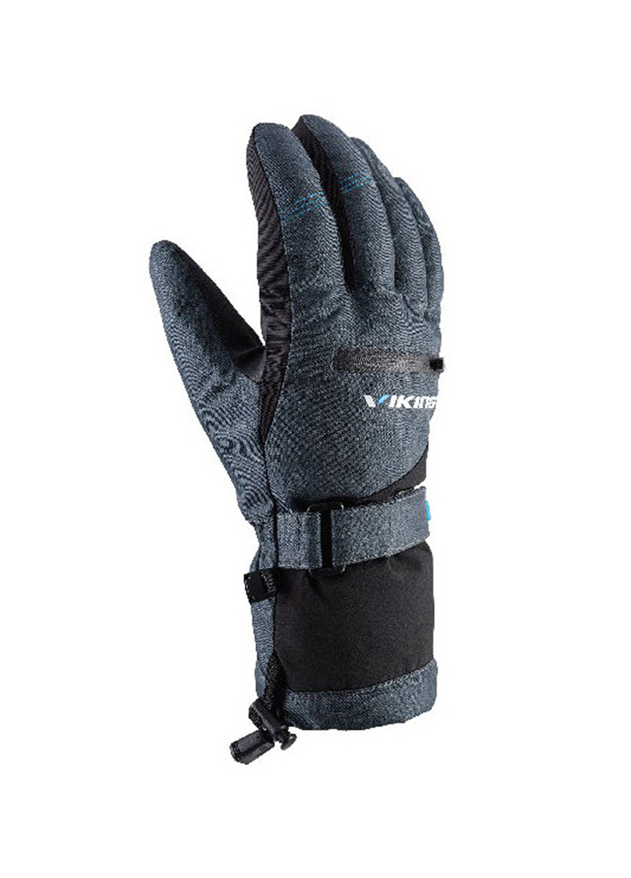 

Перчатки горнолыжные Viking Duster 10 (XL) Серый с синим