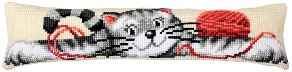 

Набор для вышивания крестом (подушка) Vervaco Cat Кот PN-0009356