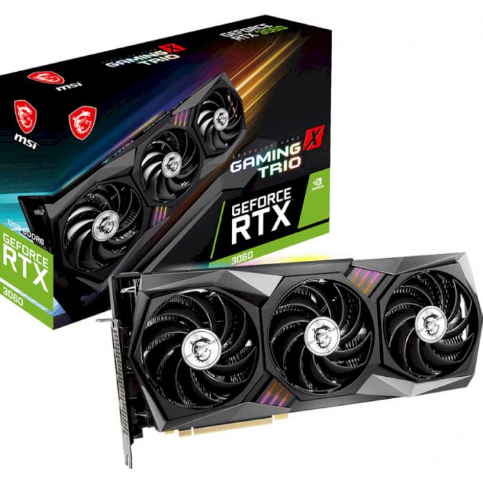 

Видеокарта MSI GeForce RTX 3060 Gaming X Trio 12G