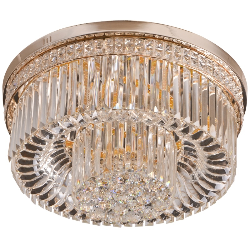 

Люстра потолочная торт с подсветкой большая BCL-638C/4 E14+LED Brille 22-718