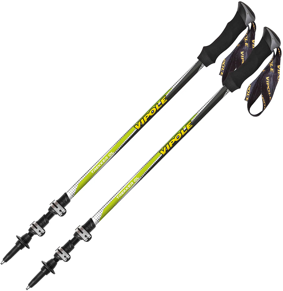 

Треккинговые палки Vipole Trekker QL Green (S20 14) (929506)