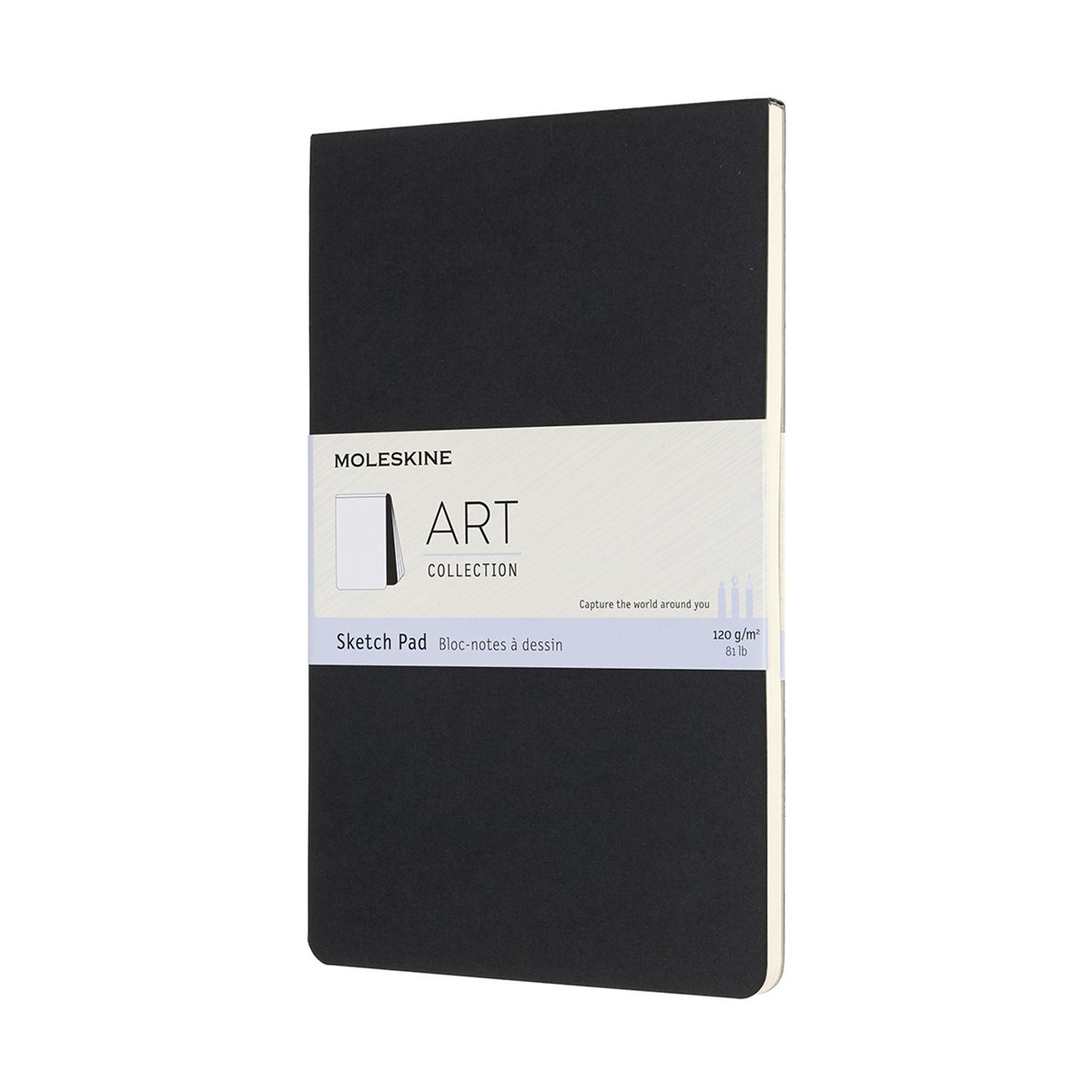 

Записник Moleskine Art Pad середній / Для нарисів Чорний (8058647626826)