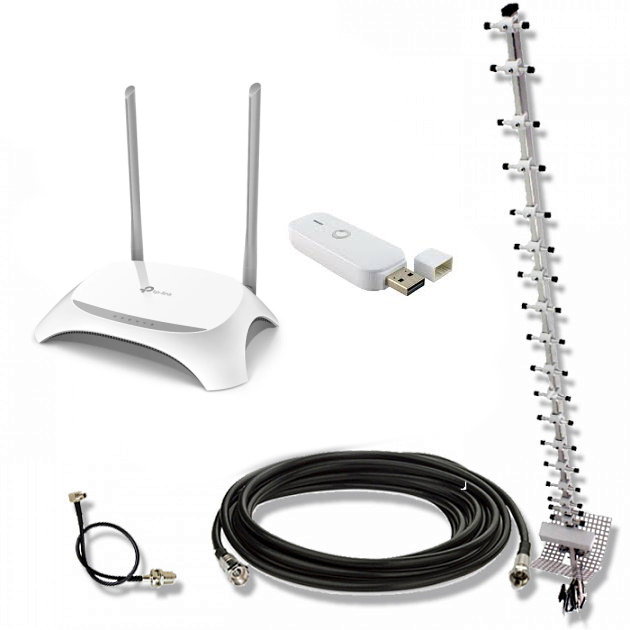 

Готовый 3G WiFi интернет комплект Home3G для сельской местности (Интернет под ключ)