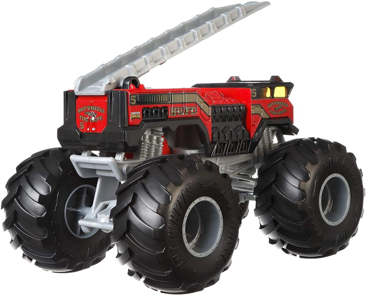 

Монстр трак xот вилс Hot Wheels Monster Trucks 1:24 5 Alarm