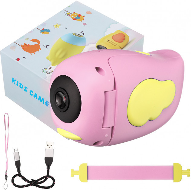 

Уникальная детская цифровая видеокамера Smart Kids (HD DV-A100) NEW Pink